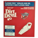 Dirt Devil Cordless Vacuum F4 Filter Bag