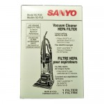 Sanyo Bagless Hepa Filter