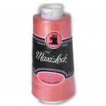 Maxi Lock Thread Pink Coral 3000 YD Cone