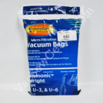 Panasonic Style U Vacuum Bags