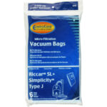 Riccar Type J Canister Vacuum Bags