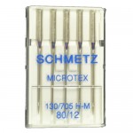 SCHMETZ Microtex Sharp Needles Size 12