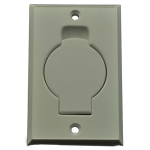 Central Vac Auto Inlet Door Face Plate