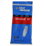 Dirt Devil Vacuum Cleaner Type U Bags