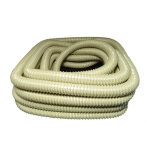 Vacuum Hose 50FT Wire Reinforced Beige