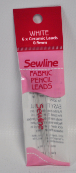 Sewline Fabric Pencil Refill Leads White FAB50009