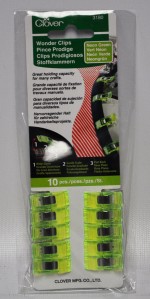 Clover Neon Green Wonder Clips 10 Pieces 3180