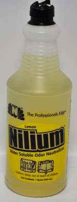 Nilium Lemon Scent Water Soluble Odor Neutralizer 32 oz