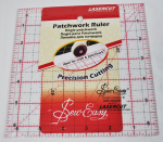 Sew Easy 6.5 Inch x 6.5 Inch Square Patchwork Quilt Ruler NL4177