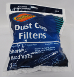 Shark Hand Vac Dust Cup Filter 3 Pack F649