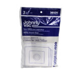 Johnny Vac Jazz JVROSY Ecofiltration HEPA Vaccum Bags 3 Pack 3610H