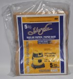 Johnny Vac JV10-JV10W Original Paper Vacuum Bags 5 pack 251