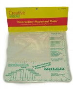 Sewing Embroidery Placement Ruler CNEPR1