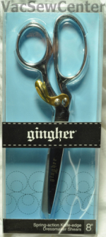 Gingher 8 Inch Spring Action Dressmaker Shears G-8SA