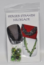 Lime Green Serger Strands Necklace Kit