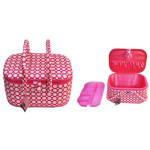 Large Pink Polka Dot Hobby Box