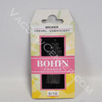 Bohin Embroidery Crewel Needles Assorted Sizes 5/10