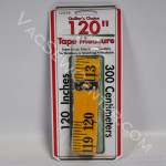 Quilters Choice Tape Measure 120 Inch Yellow Fiberglass 12058