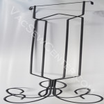 46 Inch Pedestal Stand Gray