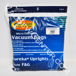 Eureka F and G upright vacuum cleaner bags 57695