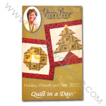 Holiday Wreath and Tree Pattern By Quilt In A Day 1293