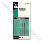 Dritz 6 Tapestry Needles Sizes 24/26