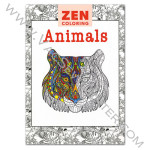 Zen Coloring Book: Animals