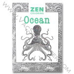 Zen Coloring Book: Ocean