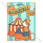 Carnival Circus Coloring Book