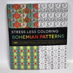 Stress Less Coloring Bohemian Patterns Coloring Book