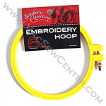 Stitchers Revolution Embroidery Hoop Yellow 5in