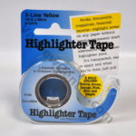 Removable Highlighter Tape Yellow