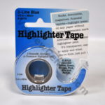 Removable Highlighter Tape Blue