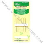 Clover Tapestry Gold Eye Needles Size 24