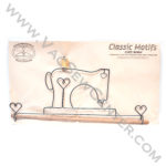 Classic Motifs Sewing Machine 16 Inch Fabric Holder