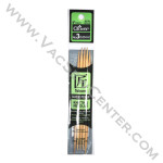 Clover Takumi Bamboo 5 Inch Double Point Knitting Needle Size 3