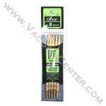 Clover Takumi Bamboo 5 Inch Double Point Knitting Needle Size 8