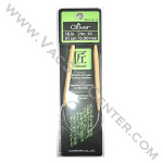 Clover Takumi Bamboo 16 Inch Circular Knitting Needle Size 10