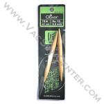 Clover Takumi Bamboo 16 Inch Circular Knitting Needle Size 13