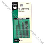 Dritz Embroidery Needles Sizes 3/9