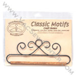 Classic Motifs French Curl With Dowel Craft Holder