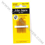 John James Embroidery Needles Assorted Sizes 5/10