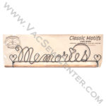 Classic Motifs Memories 16 Inch Fabric Holder With Dowel