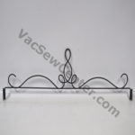 Classic Motifs 18 Inch Heirloom Header Charcoal