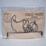 Classic Motifs 12 Inch Cornucopia Header Craft Holder