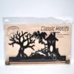 Classic Motifs 12 Inch Haunted House Craft Holder