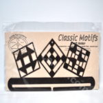 Classic Motifs 12 Inch Quilt Blocks Split Bottom Craft Holder