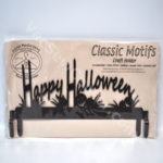 Classic Motifs 12 Inch Happy Halloween Header Craft Holder