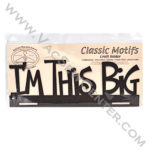 Classic Motifs Im This Big 14 Inch Copper Craft Holder