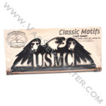 Classic Motifs US Marine Corps 12 Inch Fabric Holder With Dowel